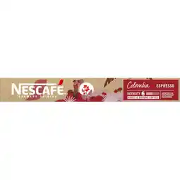 Albert Heijn Nescafé Farmers origins Colombia capsules aanbieding