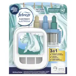 Albert Heijn Ambi Pur Luchtverfrisser fris linnen starterkit aanbieding