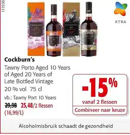 Colruyt Cockburn’s Tawny Port 10 Years aanbieding
