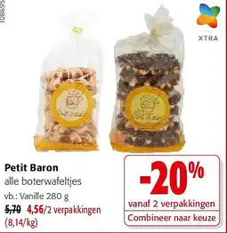 Colruyt Petit Baron Vanille 280 g aanbieding