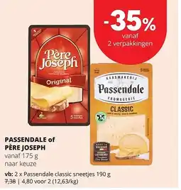 Spar Passendale classic sneetjes 190 g aanbieding