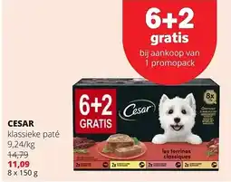 Spar CESAR klassieke paté aanbieding