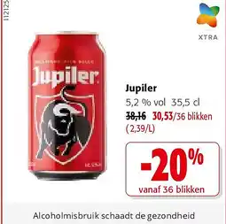 Colruyt Jupiler 5,2 % vol 35,5 cl aanbieding