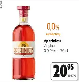 Colruyt Aperiniets Original 0,0 % vol 70 cl aanbieding