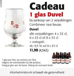 Colruyt Duvel 8,5 % vol 8 x 33 cl aanbieding
