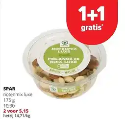 Spar SPAR notenmix luxe 175 g aanbieding