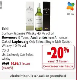 Colruyt Laphroaig Oak Select whisky aanbieding