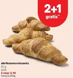 Spar abrikozencroissants aanbieding