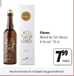 Colruyt Flavas Blond By Tim Boury 6 % vol 75 cl aanbieding