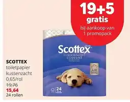 Spar SCOTTEX toiletpapier aanbieding