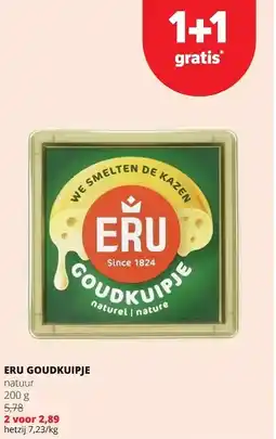 Spar ERU GOUDKUIPJE natuur 200 g aanbieding