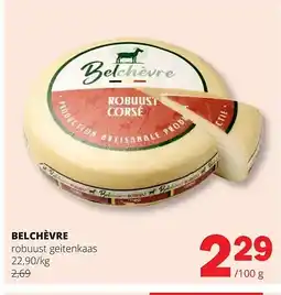Spar BELCHÈVRE robuust geitenkaas aanbieding