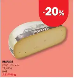 Spar BRUGGE goud 32% V.G aanbieding