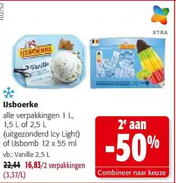 Colruyt IJsboerke Vanille 2,5 L aanbieding