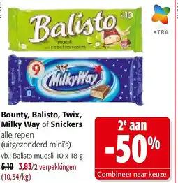 Colruyt Balisto muesli 10 x 18 g aanbieding