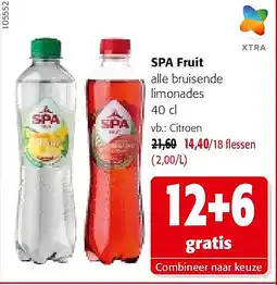 Colruyt SPA Fruit Citroen aanbieding
