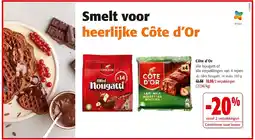 Colruyt Côte d’Or Mini Nougatti 14 stuks 180 g aanbieding