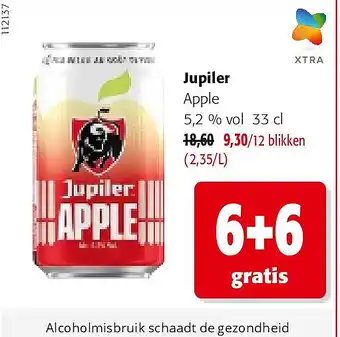 Jupiler Apple 5,2 % vol 33 cl