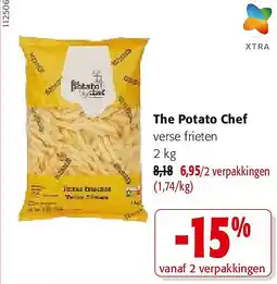 Colruyt The Potato Chef verse frieten 2 kg aanbieding