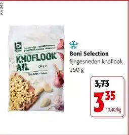 Colruyt Boni Selection fijngesneden knoflook 250 g aanbieding