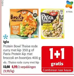 Colruyt Iglo Thaise rode curry met kip aanbieding