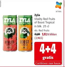 Colruyt Zyla Red Fruits aanbieding
