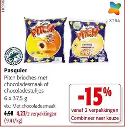 Colruyt Pasquier Met chocoladesmaak aanbieding