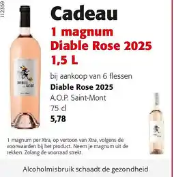 Colruyt Diable Rose 2025 aanbieding