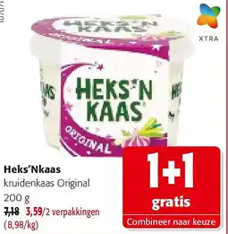 Colruyt Heks’Nkaas kruidenkaas Original 200 g aanbieding