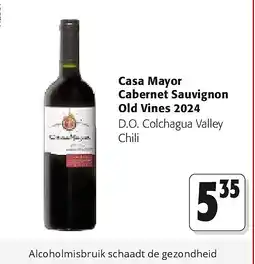 Colruyt Casa Mayor Cabernet Sauvignon Old Vines 2024 aanbieding