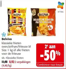 Colruyt Belviva Klassieke frieten aanbieding