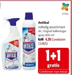 Colruyt Antikal Original kalkreiniger spray 800 ml aanbieding