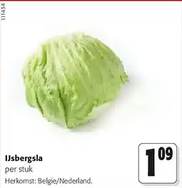 Colruyt IJsbergsla aanbieding