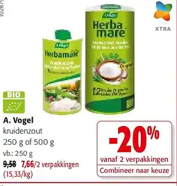 Colruyt A. Vogel 250 g aanbieding