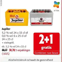Colruyt Jupiler 5,2 % vol 24 x 33 cl aanbieding