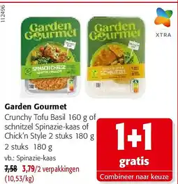 Colruyt Garden Gourmet Spinazie-kaas aanbieding