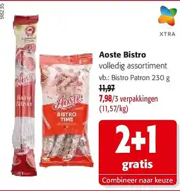 Colruyt Aoste Bistro Bistro Patron 230 g aanbieding