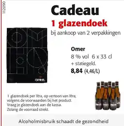 Colruyt Omer 8 % vol 6 x 33 cl aanbieding