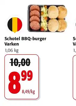 Colruyt Schotel BBQ-burger Varken aanbieding
