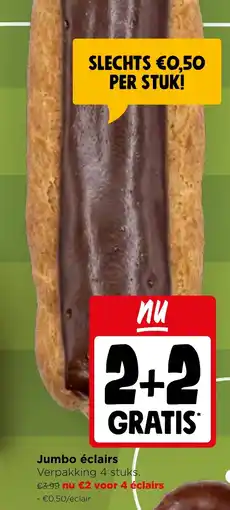 Jumbo Jumbo éclairs aanbieding