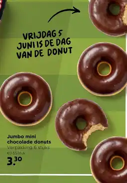 Jumbo Jumbo mini chocolade donuts aanbieding