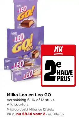 Jumbo Milka leo en leo go aanbieding