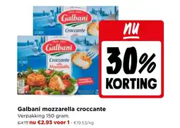 Jumbo Galbani mozzarella croccante aanbieding