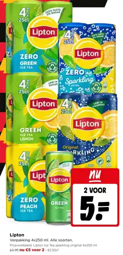 Jumbo Lipton ice tea aanbieding