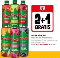 Jumbo Raak siropen aanbieding