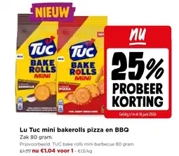 Jumbo Lu Tuc mini bakerolls pizza en BBQ aanbieding