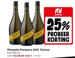 Jumbo Mionetto Prosecco DOC Treviso aanbieding