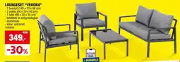 Hubo Loungeset "verona" aanbieding