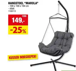 Hubo Hangstoel "marola" aanbieding