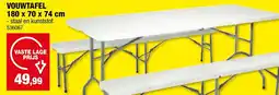 Hubo Vouwtafel aanbieding